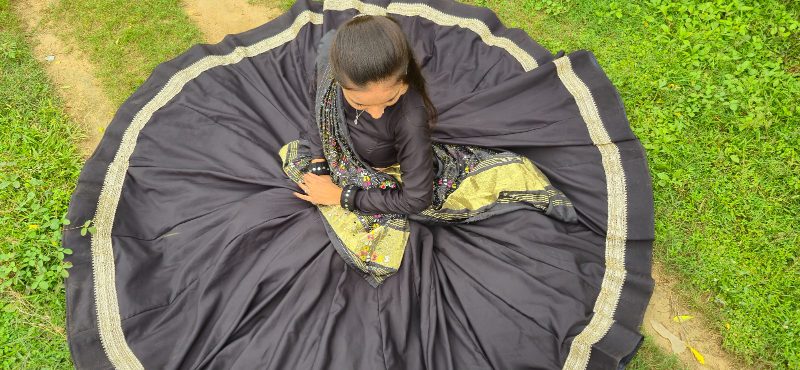 Black chaniya choli
